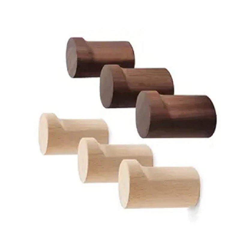 Walnut Hook Modern Wall Mounted Coat & Towel Hanger