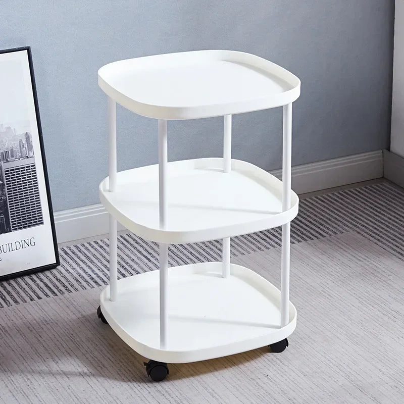 Portable Side Table: Space-Saving Round Accent