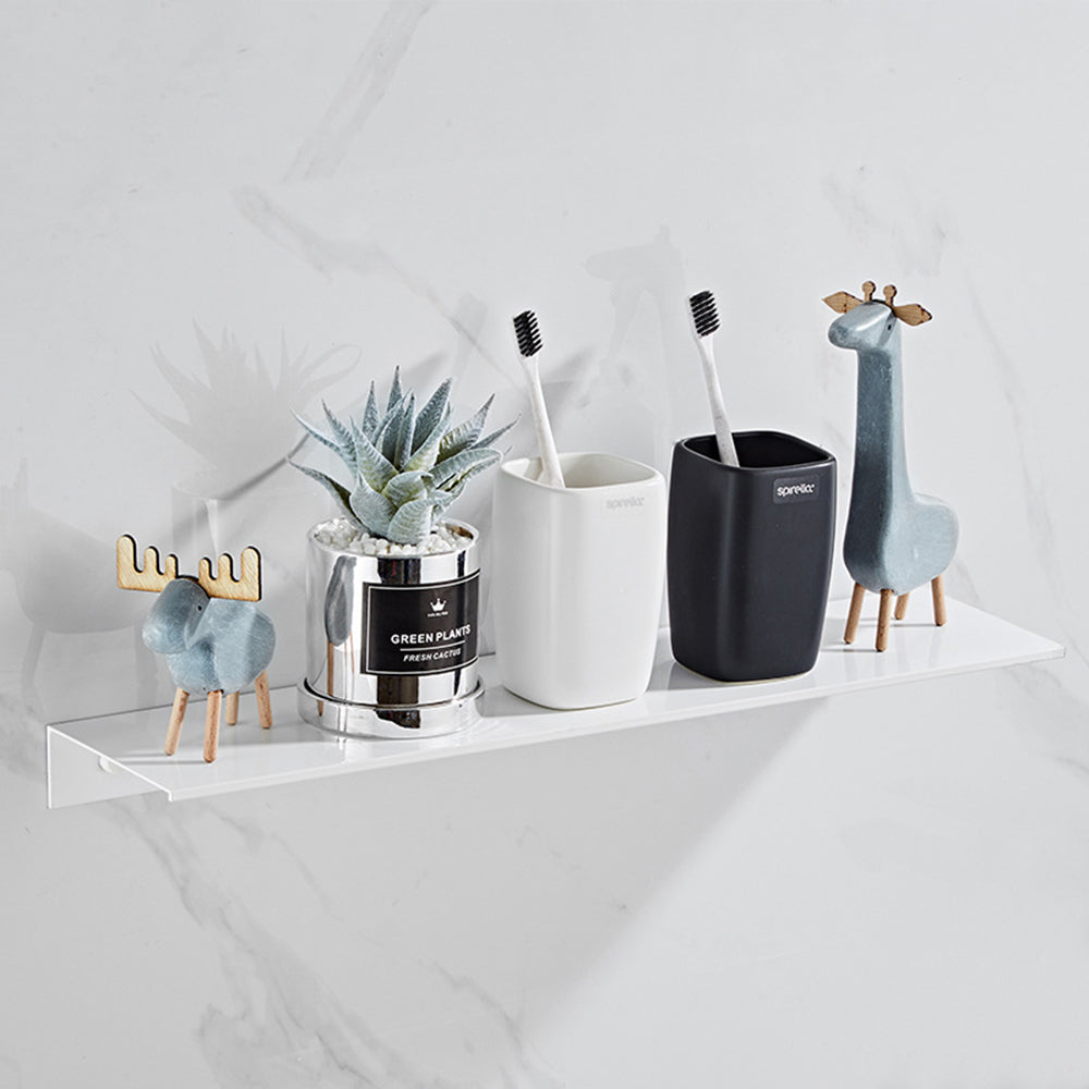 Aluminum Bathroom Shelf - Wall Mounted Shower Organizer