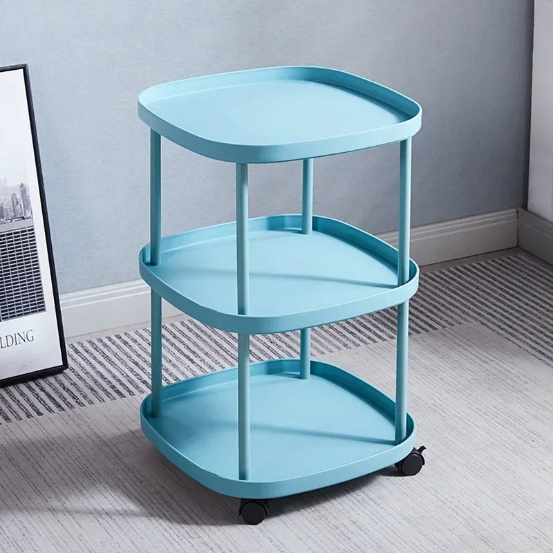 Portable Side Table: Space-Saving Round Accent