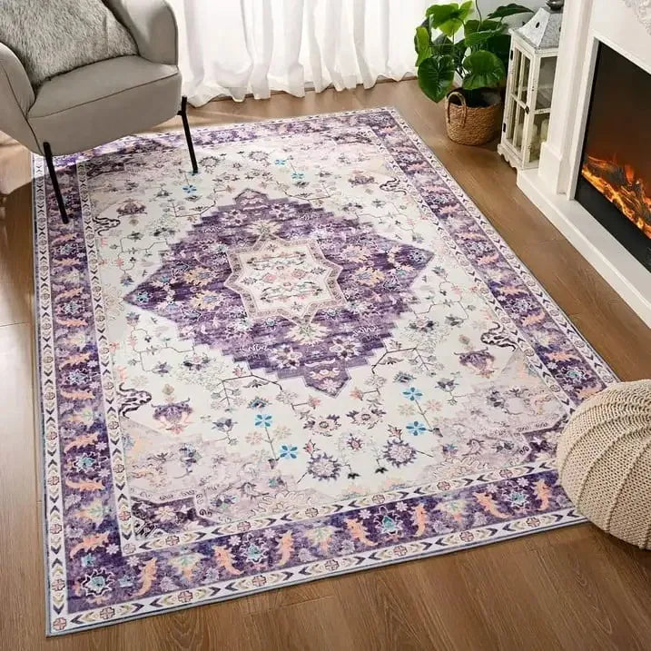Vintage Persian Rug - Soft Boho Carpet for Any Room
