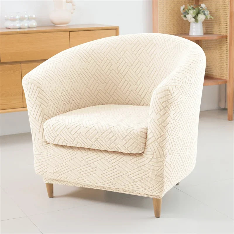 Sofa Cover: Windmill Pattern Sofa Cover Set - Durable All-Season Protection
