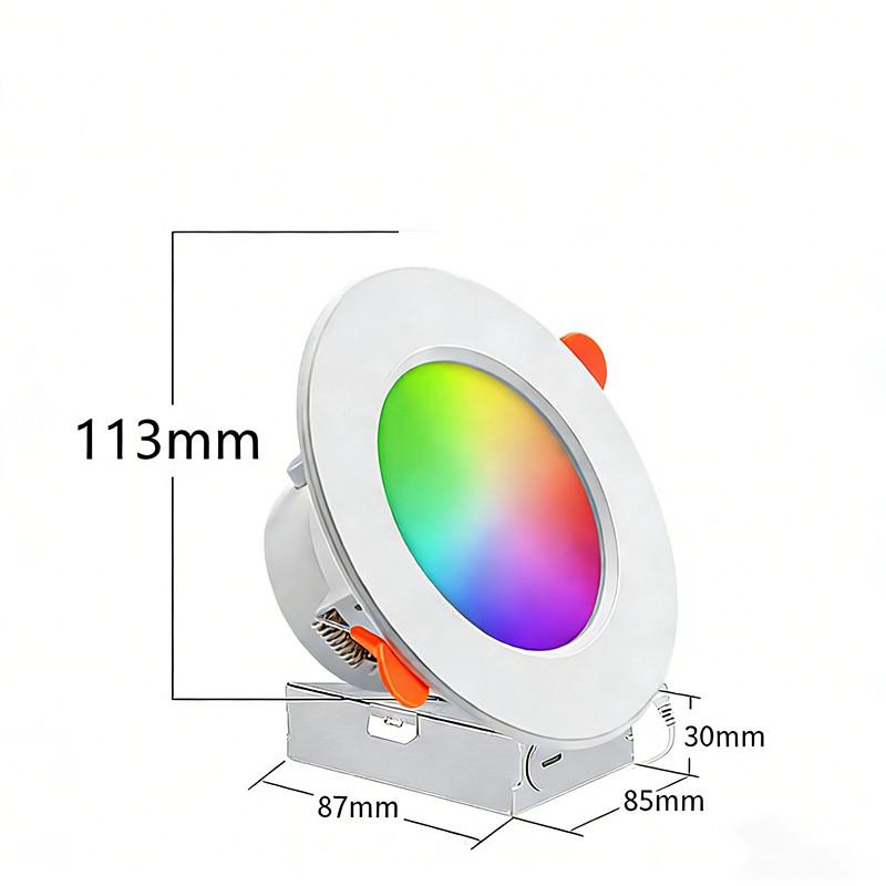 RGB LED Downlight 10W - APP & Remote Color Changing