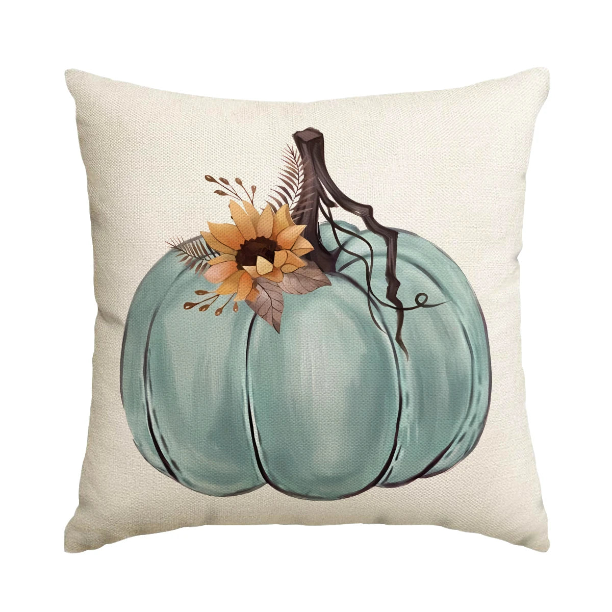 Pillow Covers - Autumn Thanksgiving Set of 1/4, No Core