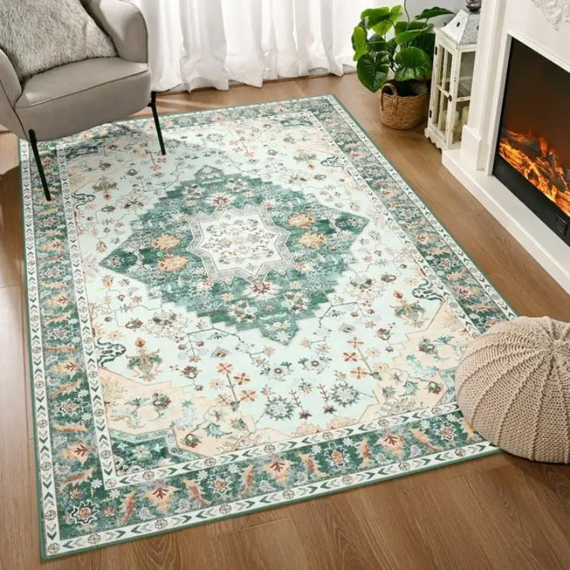 Vintage Persian Rug - Soft Boho Carpet for Any Room