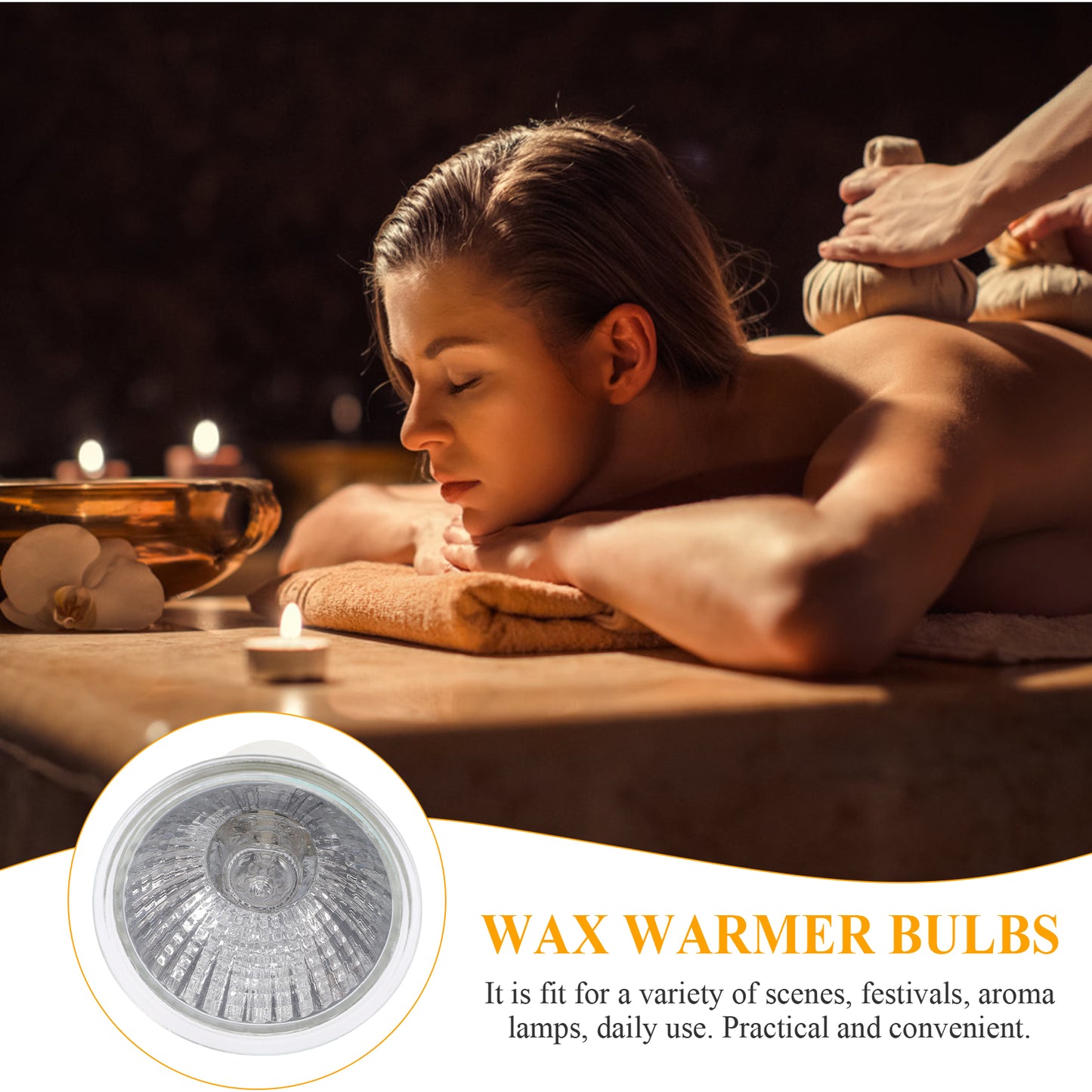 Wax Warmer Bulbs - Clear Scent Heater Replacements