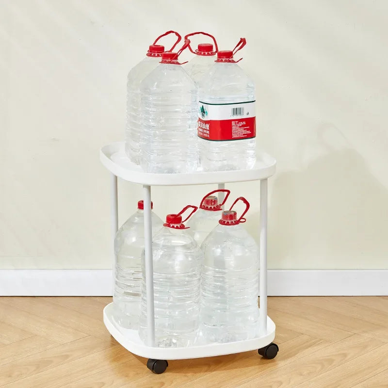 Portable Side Table: Space-Saving Round Accent