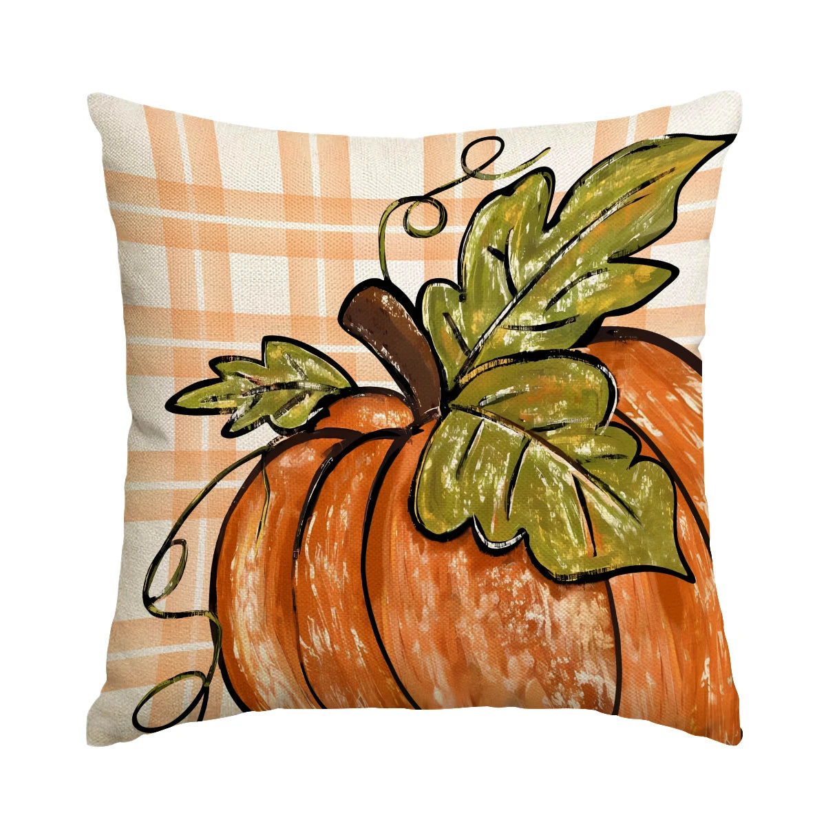 Pillow Covers - Autumn Thanksgiving Set of 1/4, No Core