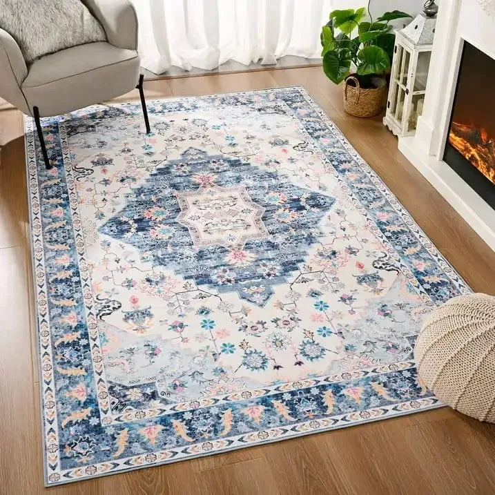 Vintage Persian Rug - Soft Boho Carpet for Any Room