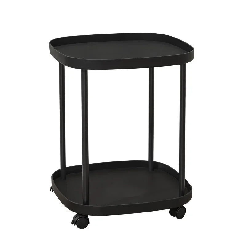 Portable Side Table: Space-Saving Round Accent