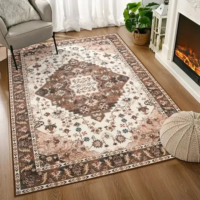 Vintage Persian Rug - Soft Boho Carpet for Any Room