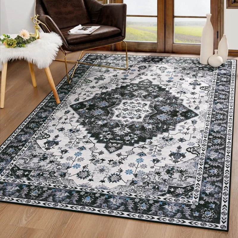 Vintage Persian Rug - Soft Boho Carpet for Any Room