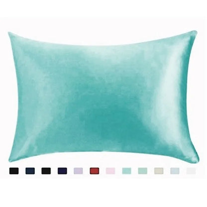 Silky Satin Hair Pillowcase - Standard Queen, 100% Beauty Care
