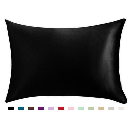 Silky Satin Hair Pillowcase - Standard Queen, 100% Beauty Care