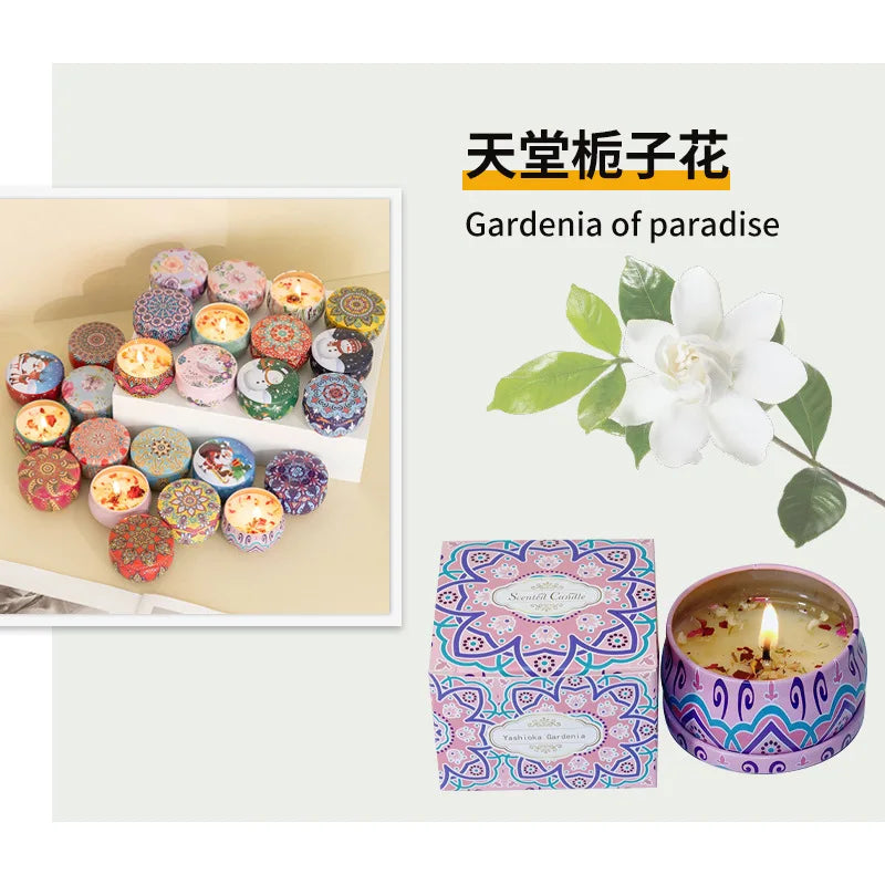 Scented Candle: Long-lasting Floral Wedding Gift