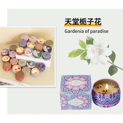 Scented Candle: Long-lasting Floral Wedding Gift
