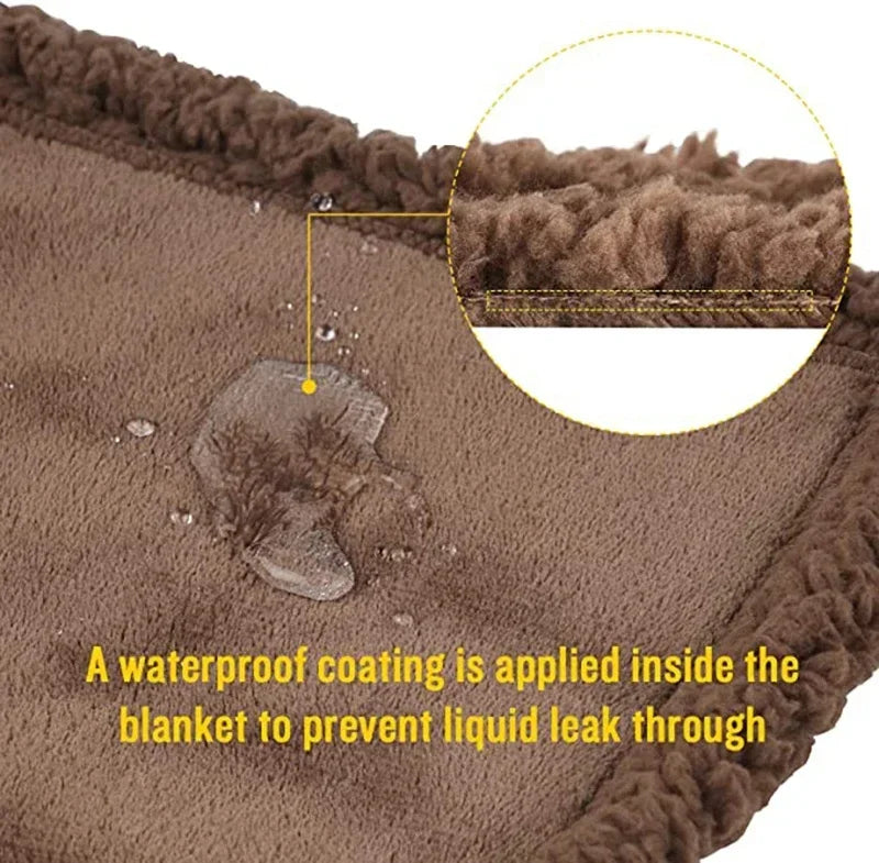 Luxury Blanket - Winter Warm, Waterproof, Large Size