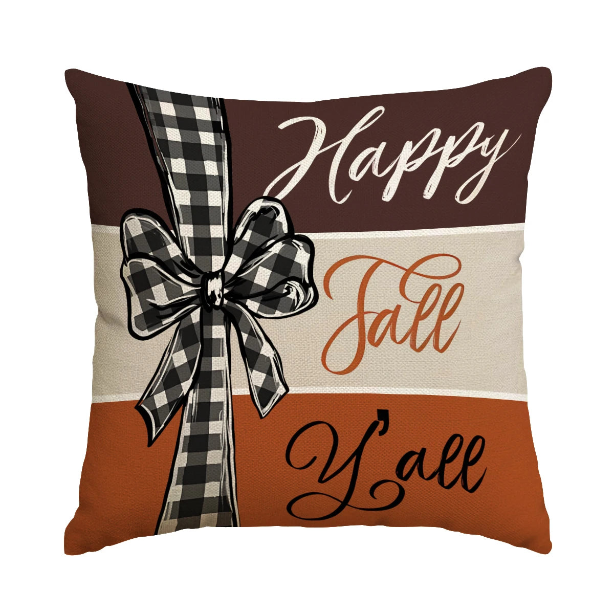 Pillow Covers - Autumn Thanksgiving Set of 1/4, No Core