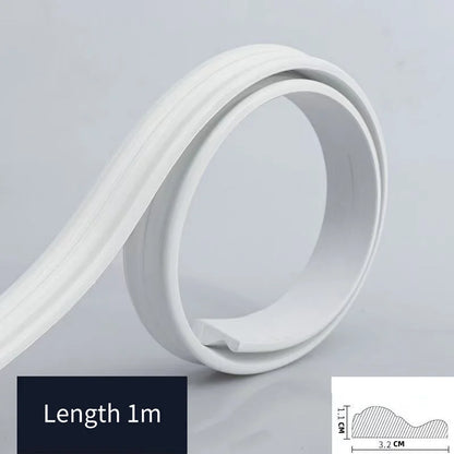 Self-Adhesive Trim: Wall Decor Peel & Stick for Walls, Floors, Furniture