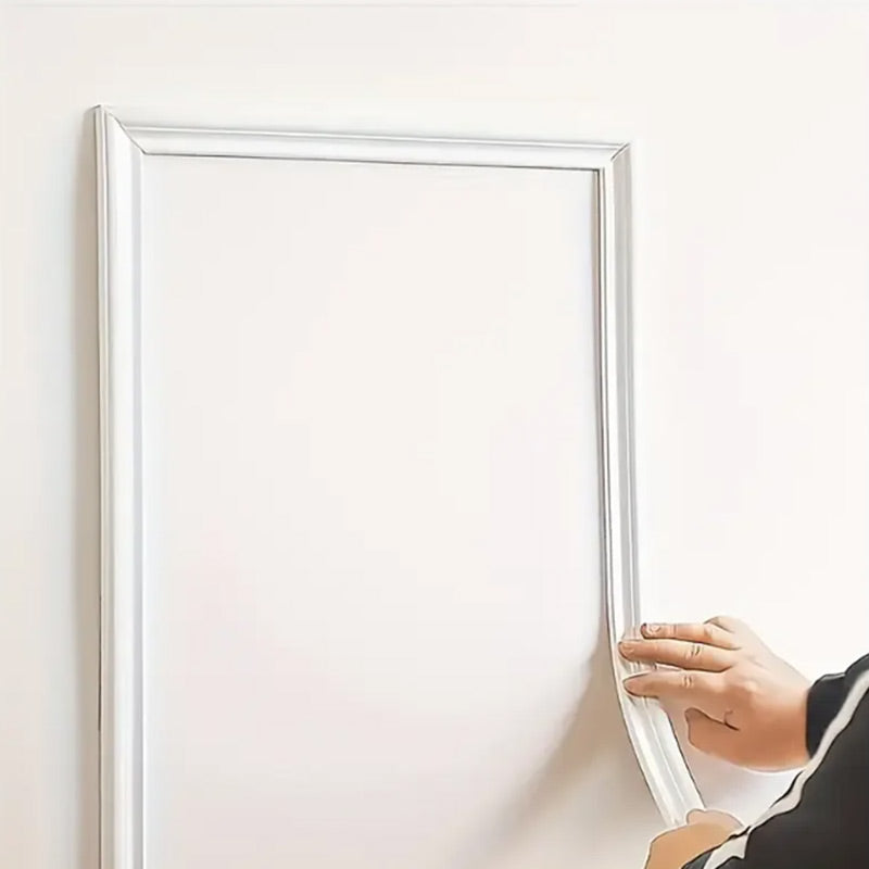 Self-Adhesive Trim: Wall Decor Peel & Stick for Walls, Floors, Furniture