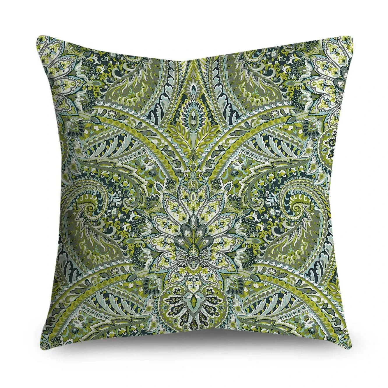 Pillowcase: Green Pattern Home Decor Cushion Cover
