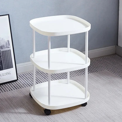 Portable Side Table: Space-Saving Round Accent