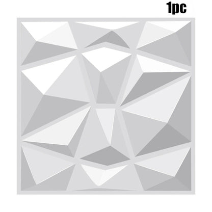 3D Wall Panels: Waterproof 30x30cm Wall Decor for Living Room