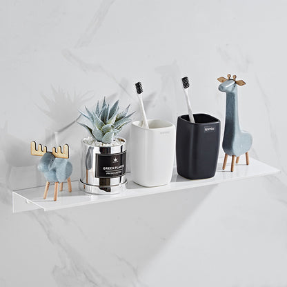 Aluminum Bathroom Shelf - Wall Mounted Shower Organizer