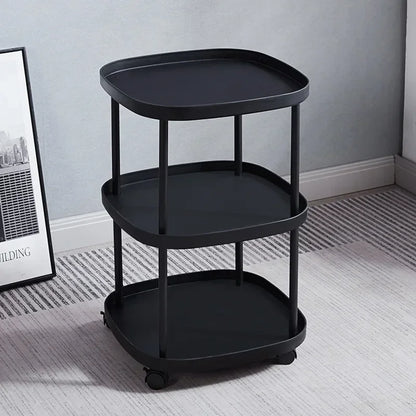 Portable Side Table: Space-Saving Round Accent