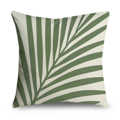 Pillowcase: Green Pattern Home Decor Cushion Cover