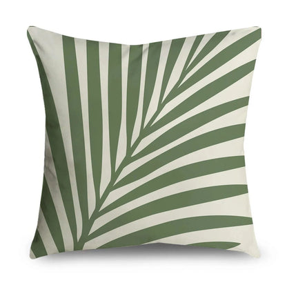 Pillowcase: Green Pattern Home Decor Cushion Cover