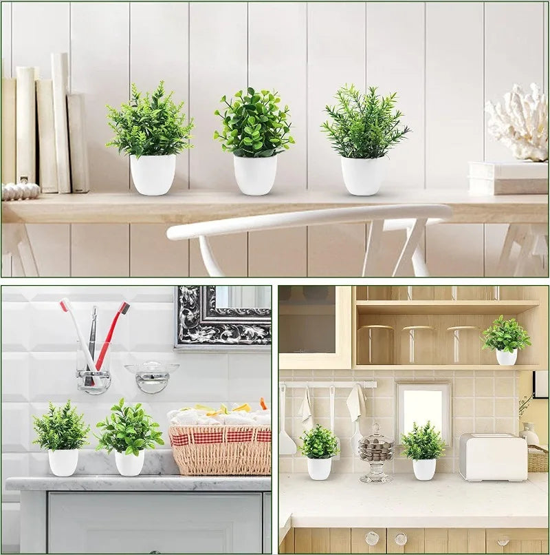 Artificial Potted Plants - Indoor/Outdoor Greenery Decor