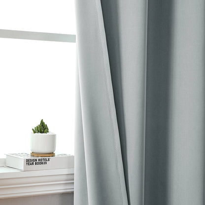 1pc Solid Short Curtain, Small Curtains for Kitchen, Bathroom, High Blackout Curtains for Home Decoration, UV Protection