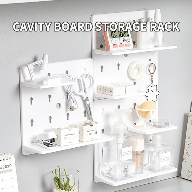 Pegboard Combination Kit, Pegboards and Accessories Modular Hanging for Wall Organizer, Crafts Organization Ornaments Display