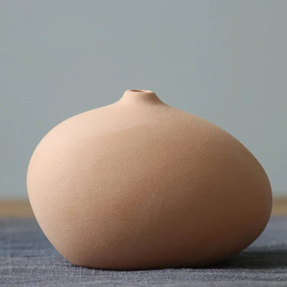 Ceramic Vase: Nordic Minimalist Decor for Home Photography