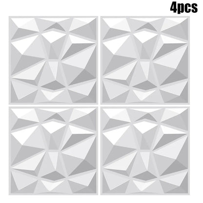 3D Wall Panels: Waterproof 30x30cm Wall Decor for Living Room