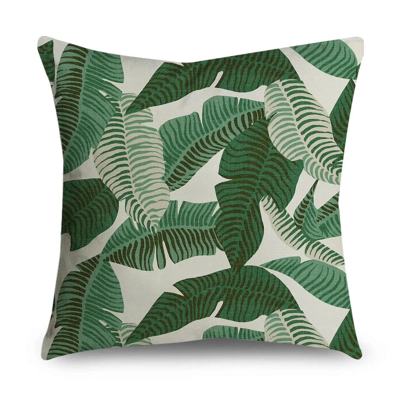 Pillowcase: Green Pattern Home Decor Cushion Cover