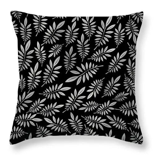 Pillow Cover - Modern Nordic Geometric Black White Design