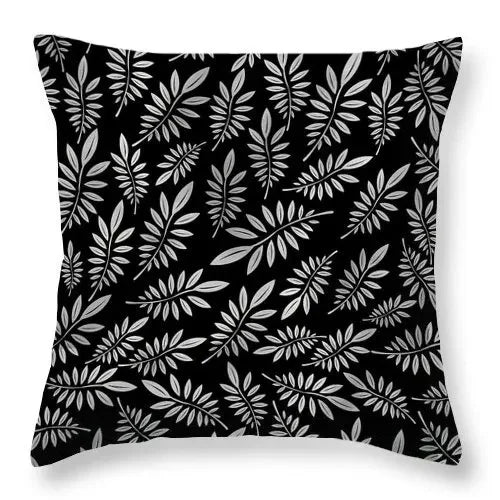 Pillow Cover - Modern Nordic Geometric Black White Design