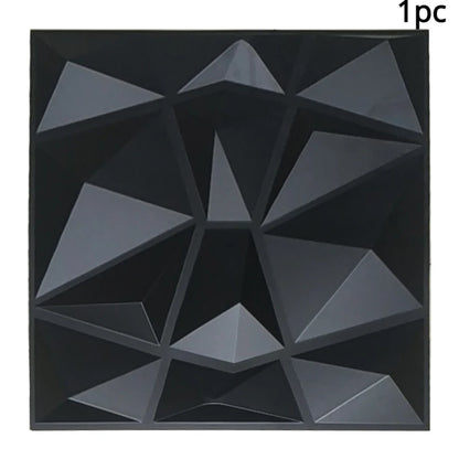 3D Wall Panels: Waterproof 30x30cm Wall Decor for Living Room