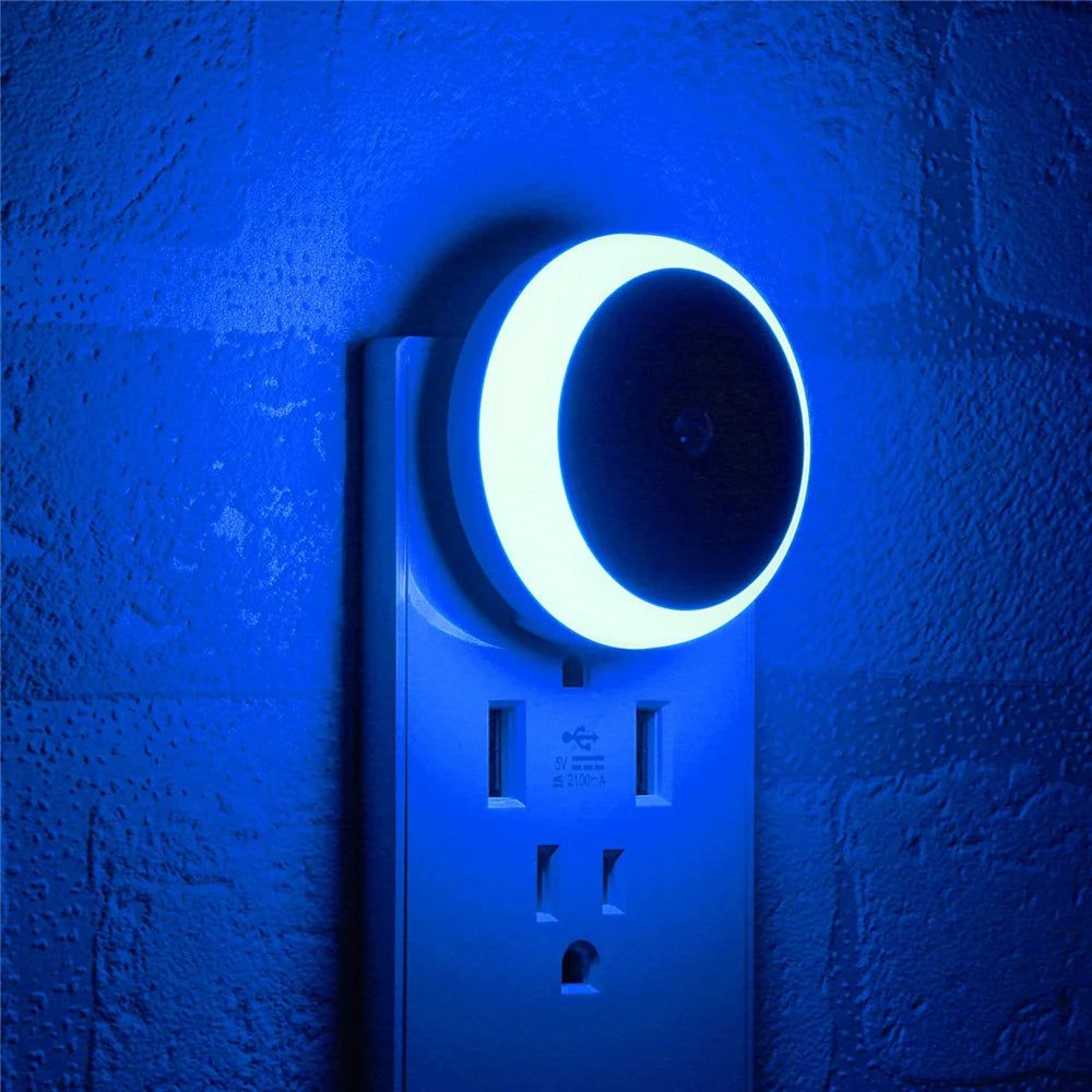 Night Lights: LED Night Light Plug-In - Smart Sensor for Bedroom & Hallway