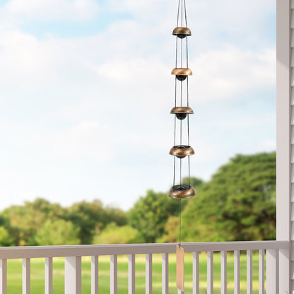 Wind Chime- Red Copper Temple Bells for Kids