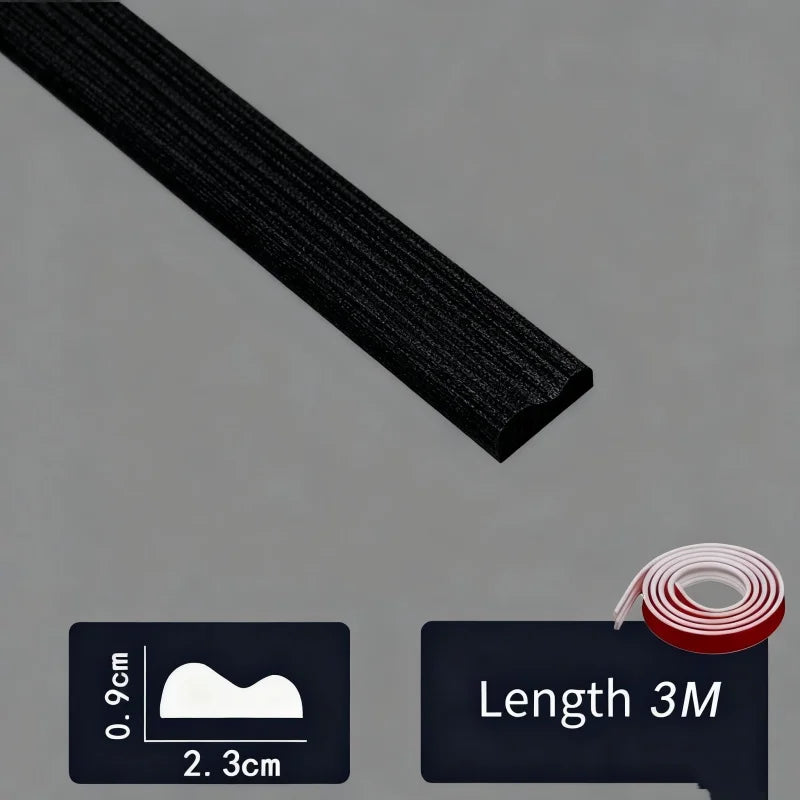 Black W-23mm L-3M
