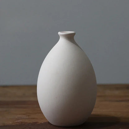 Ceramic Vase: Nordic Minimalist Decor for Home Photography