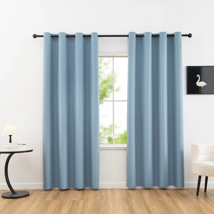 Blackout Curtains 1pc: Total Privacy, Bedroom & Living Room
