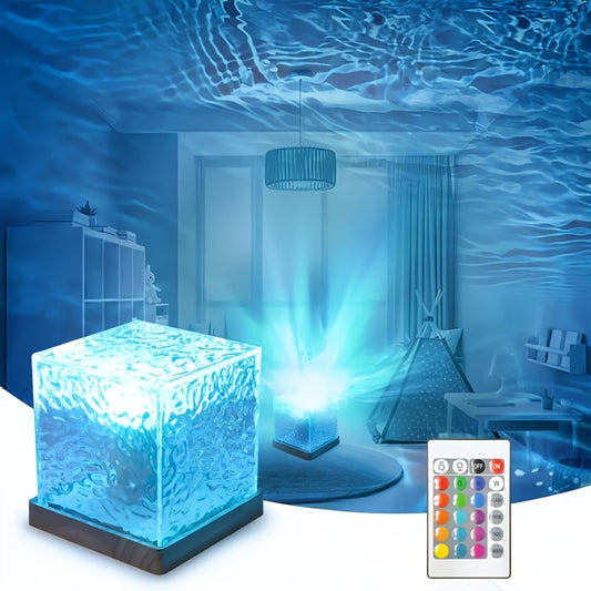 16Colors Ocean Wave Aurora Projector LED Night Light