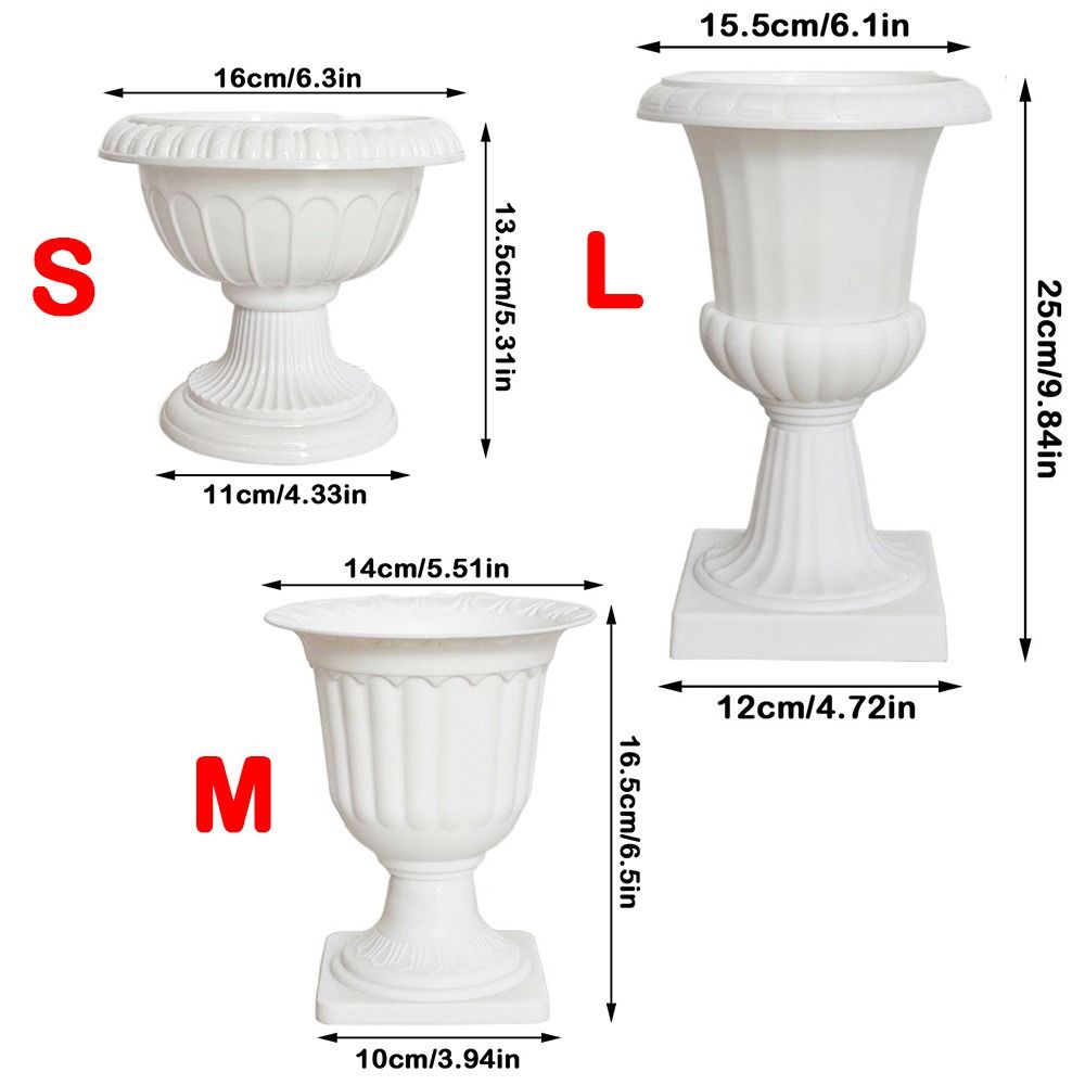 Mini Flowerpot Plastic Pedestal Succulent Planter Nordic Vase