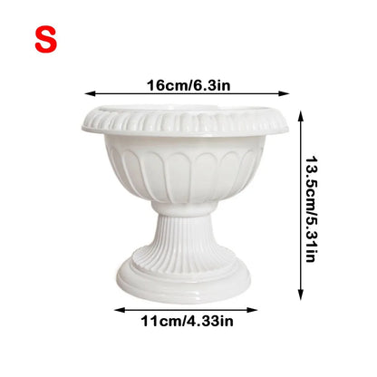 Mini Flowerpot Plastic Pedestal Succulent Planter Nordic Vase