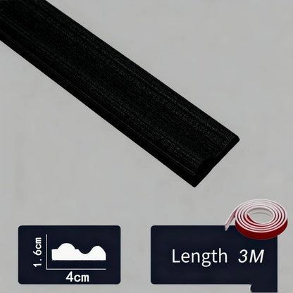 Self-Adhesive Trim: Wall Decor Peel & Stick for Walls, Floors, Furniture