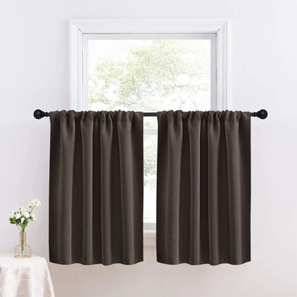 High Blackout Short Curtain, UV Protection for Kitchen